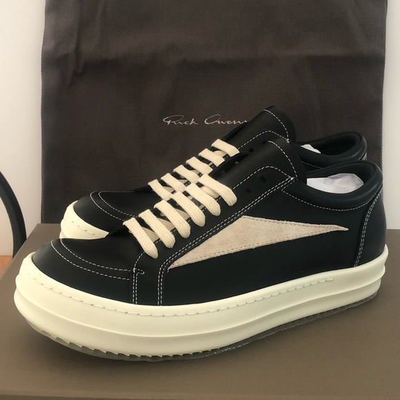 Rick Owens Vans Leather - Picture 1 of 10